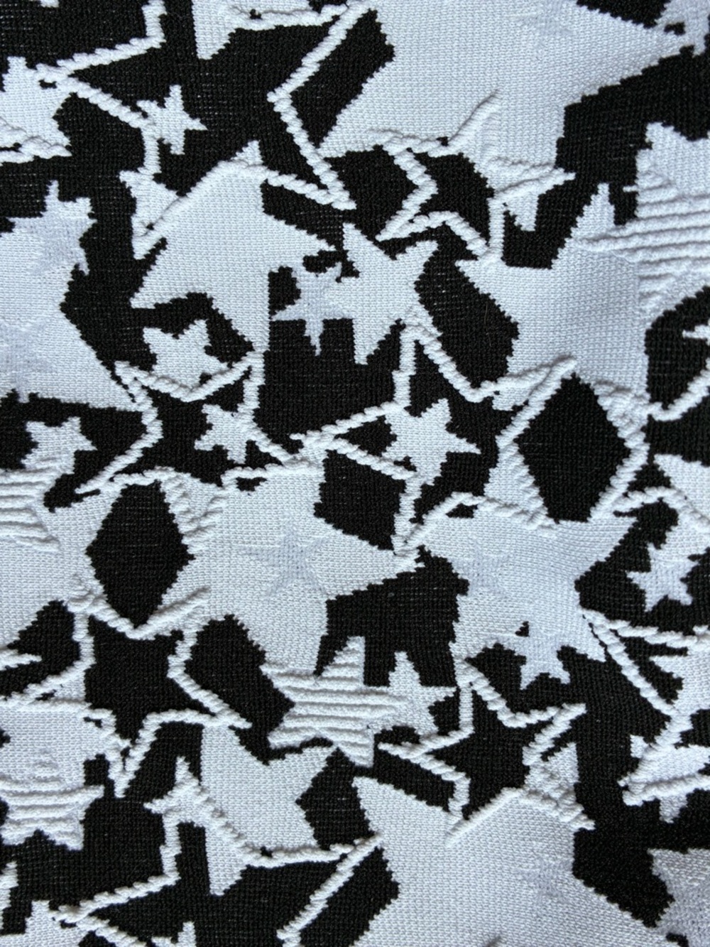 Beach Riot Black and White Star Crop Tank Top - Picture 5 of 9